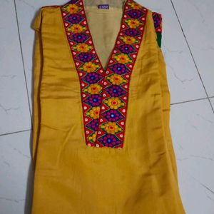 Yellow Kurti