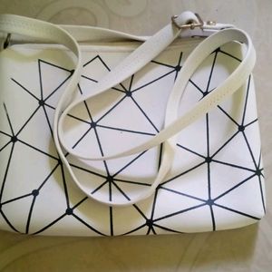 White Sling Bag