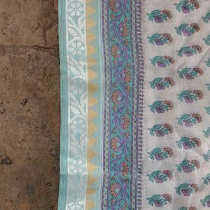 Cotton Designer Printed Saree