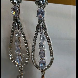 Like New AD Stone Earrings