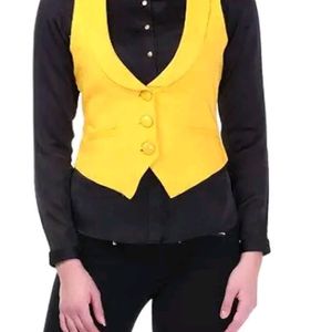 Sassafras Women Solid Waistcoat