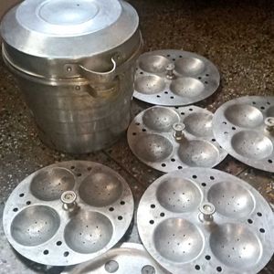 Silver Idli Stand