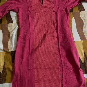 Pink Kurta For Women