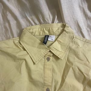 H&M TAPERED WAIST SHIRT