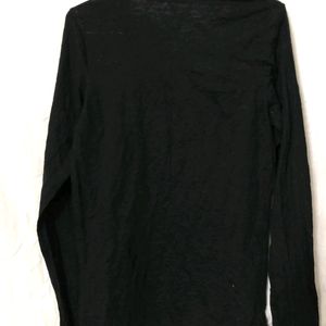 Black Long Sleeves T Shirt