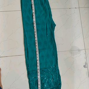 Chikankari Plazo