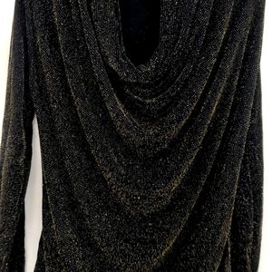 ,👯👯KASAR  PARTY METALLIC BLACK /GOLDEN TOP