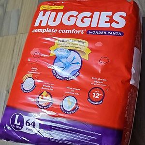 New Huggies Dry Pants Size L