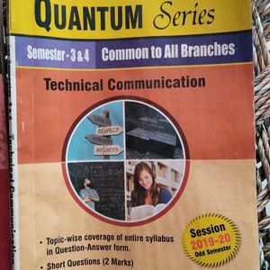 B. Tech Second Year Quantum Series