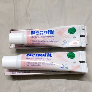 Denofit Denture adhesive cream Oral Care Dent AIDS