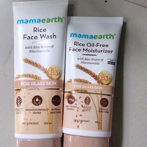 Rice Water Face Wash And Moisturizer