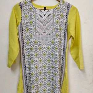 Yellow Kurta