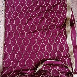 Zari Thread Wedding Dupatta