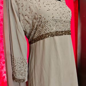 Handwork expensive dress with dupatta