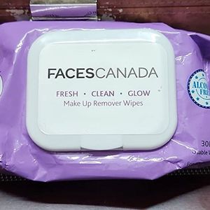 Faces Canada Fresh Clean Makeup Remover Wipes