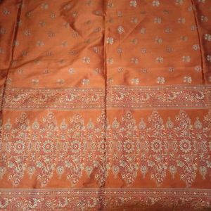 Silk Saree Orange