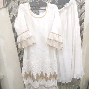 Festival White Designer Dress