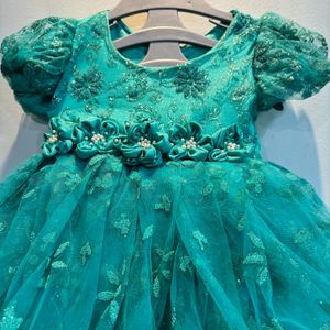 Sea Green Ball Gown