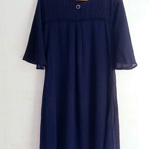 Dark Blue 🔵 Colour Flared Kurta