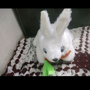 Carrot Eating Rabbit Very Soft Toys