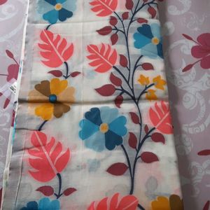 Handloom flower Saree