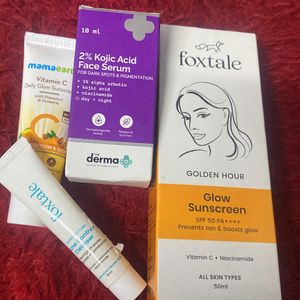 Sunscreen Serum Care Kit  - Foxtale The Derma Co