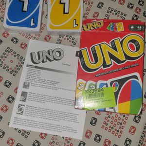 Uno Original Metallic Cards New