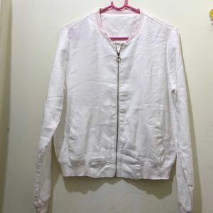 White Casual Jacket For Bust 34/36