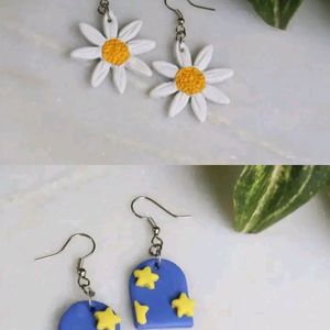 Two Clay Earring