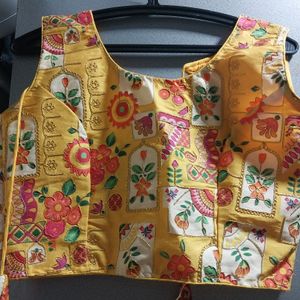 Yellow Colur Choli