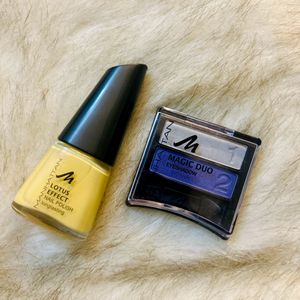 Set Of Manhattan Magic Duo Eye Shadow& Nail Paint