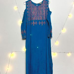 Global Desi Cold Shoulder Kurti