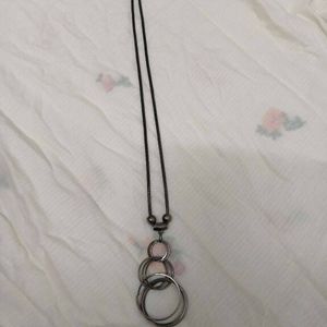 Black Metal long Chain