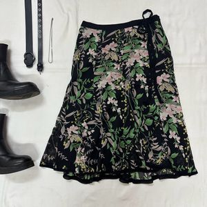 european summer midi skirt