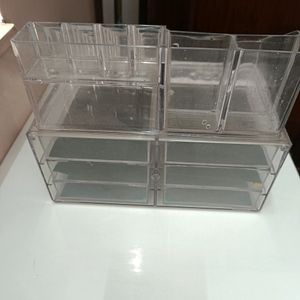 Acryllic Makeup and Jewellery Organizer