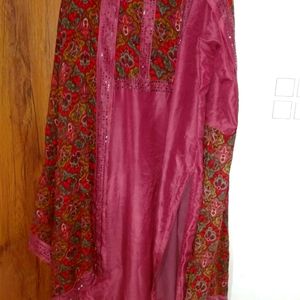 WOMEN CHURITHAR TOP WITH SHAWL