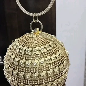 Golden Ball Purse