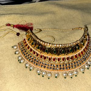 Zaveri Pearls Necklace Set