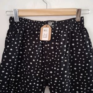 Printed Pant For Women Color Black