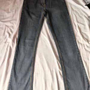 Charcoal boot-cut jeans new