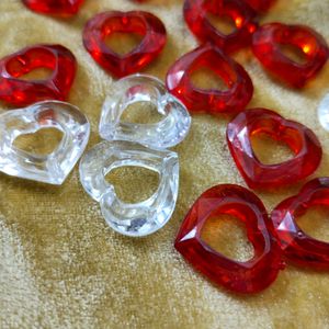 Half Kg Heart Shape Beads