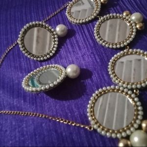 Mirror Work Jewellery Set