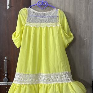 Lemon Yellow Dress