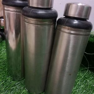 Steel Bottles Pack Of 3