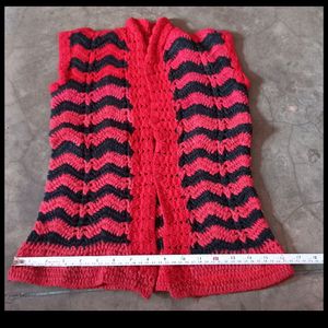 Homemade Red Sweater