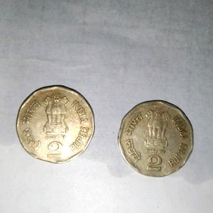 Shivaji & Arvind Coins