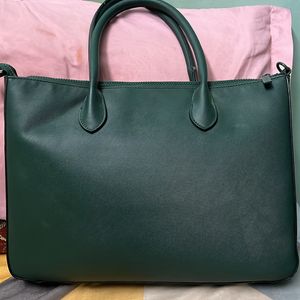 Allen Solly Green Laptop Bag