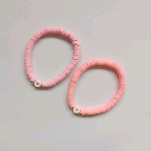 Fimo Pink Bracelet