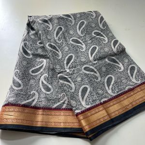 Grey Saree