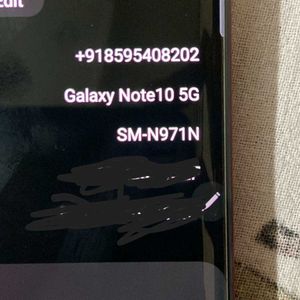 Samsung Galaxy Note 10 5G Korean Model All Working